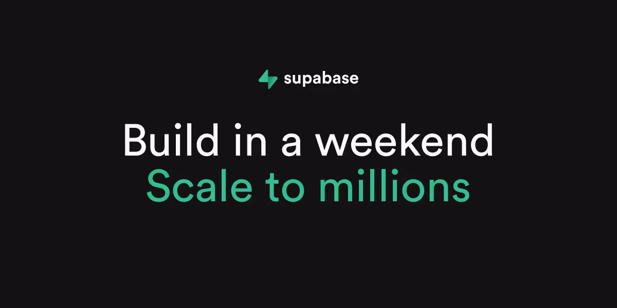 Supabase featured image